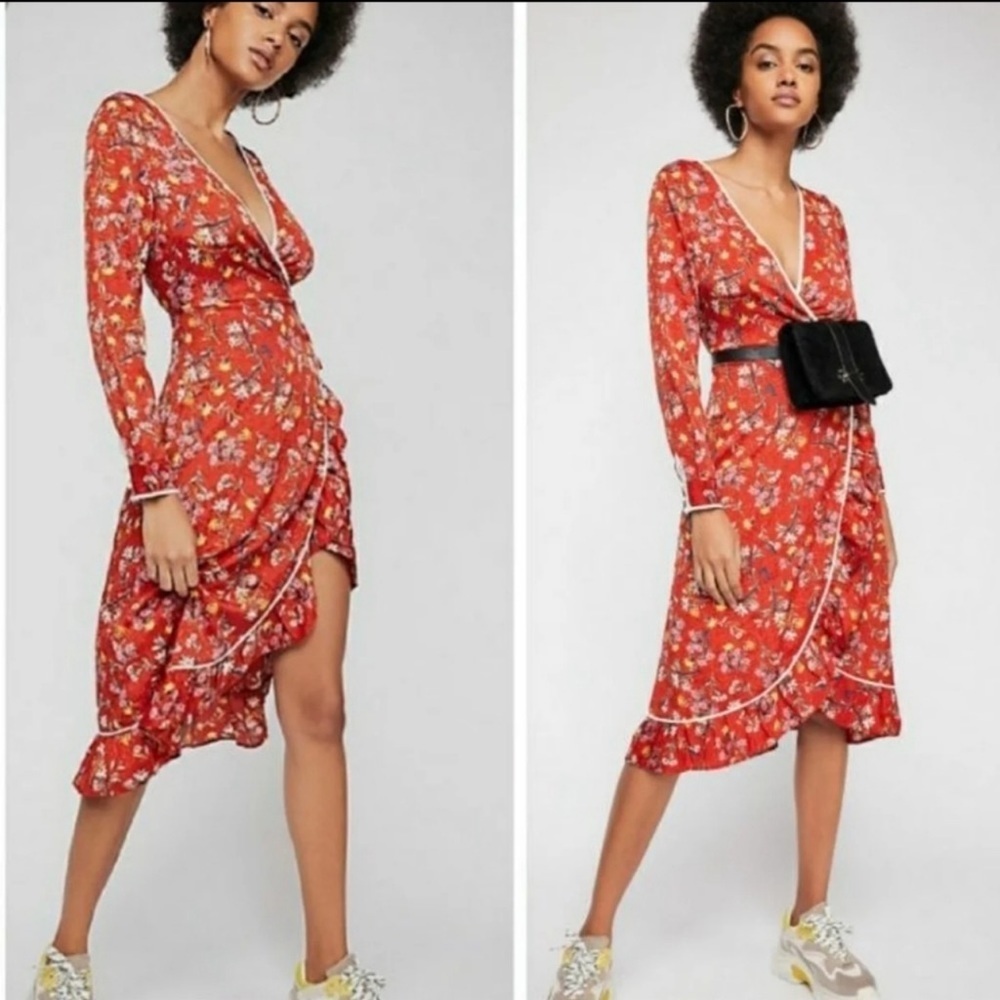 Free People Covent Garden midi dress